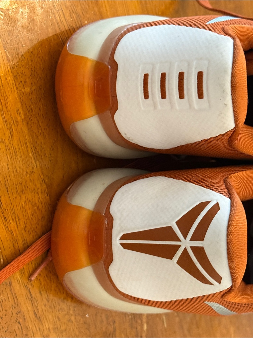 Nike Kobe X (10) Men size 16 Basketball Sneakers in burnt Orange and White
